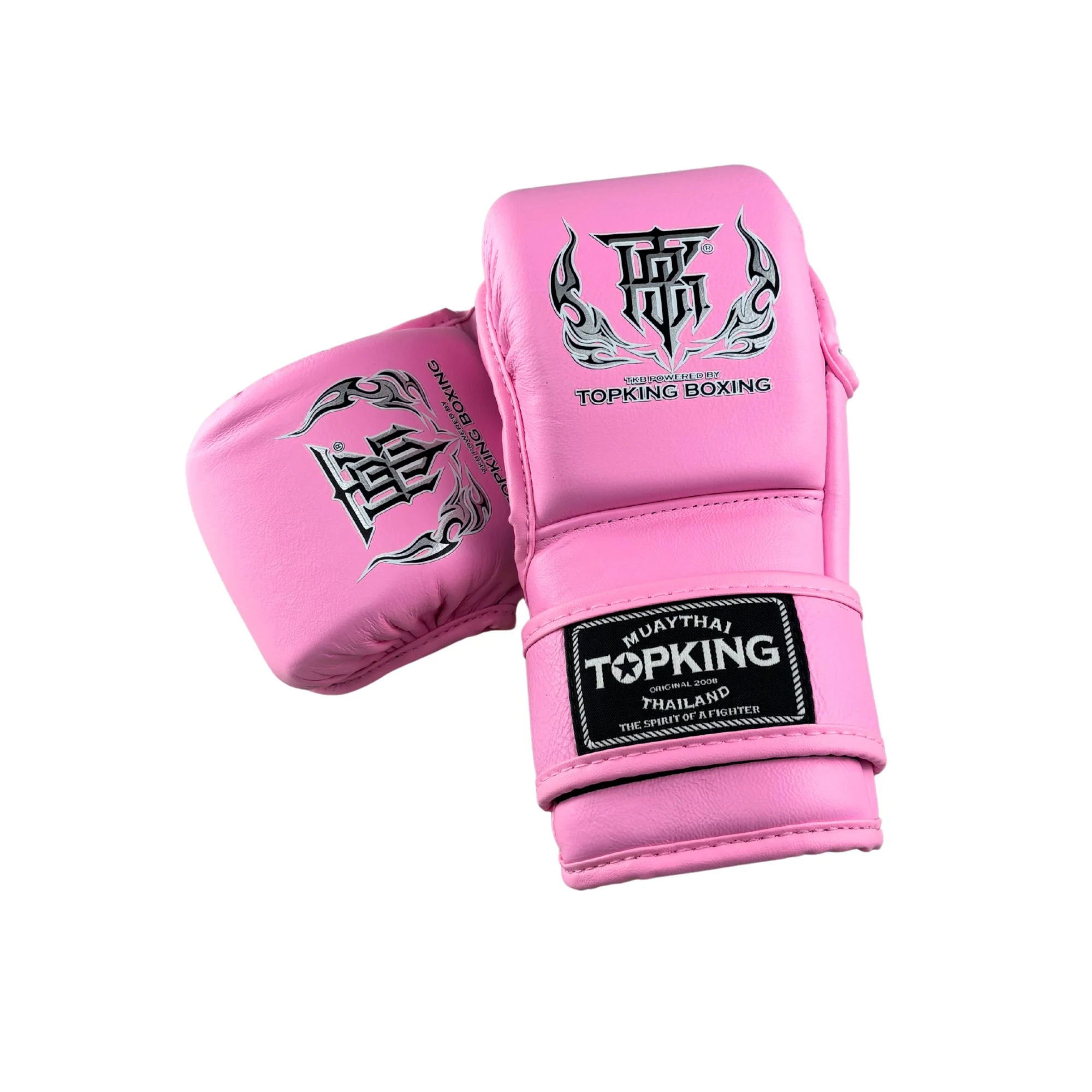 Top King COMBAT Pink MMA Gloves - Image 5
