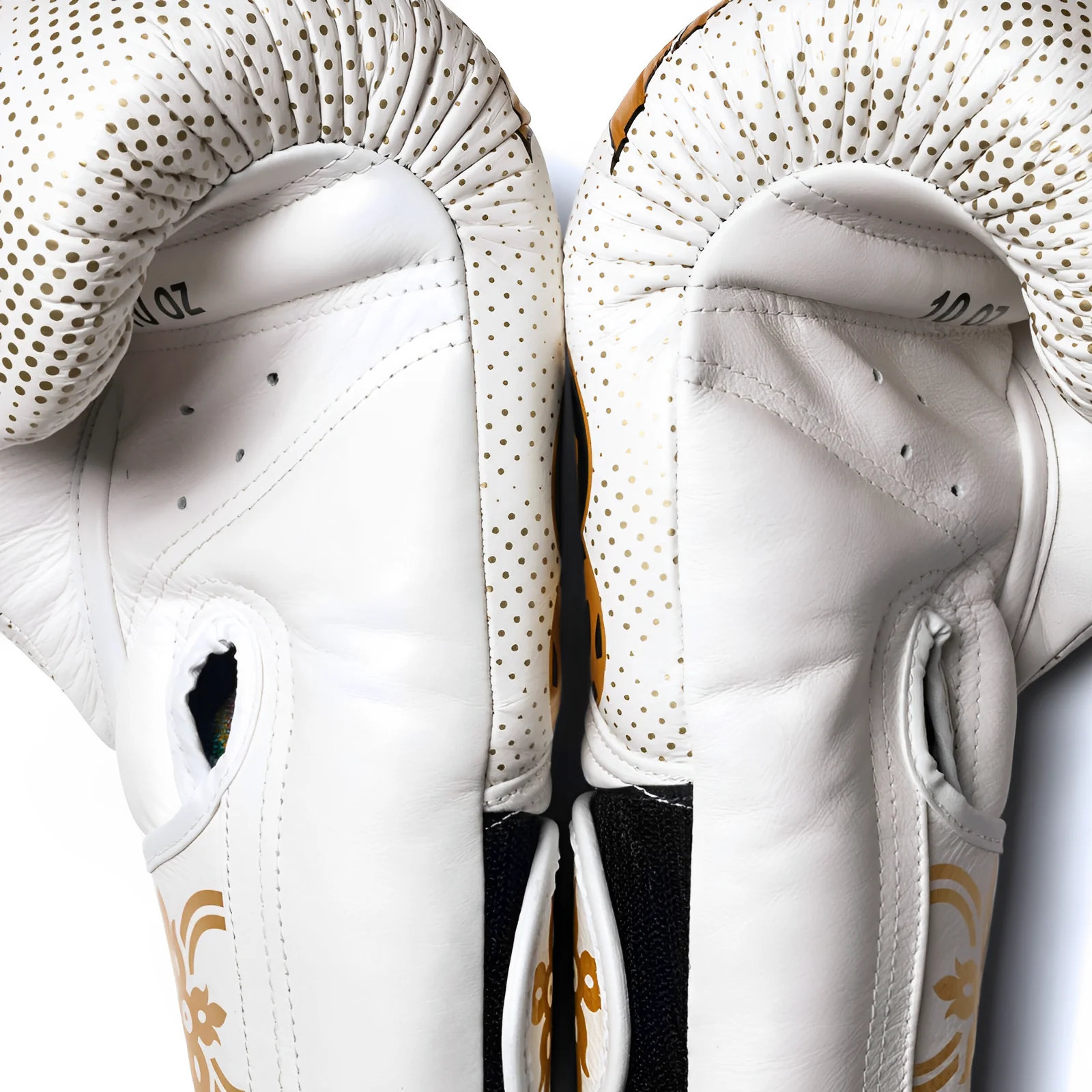 Top King Kanok White Boxing Gloves - Image 4