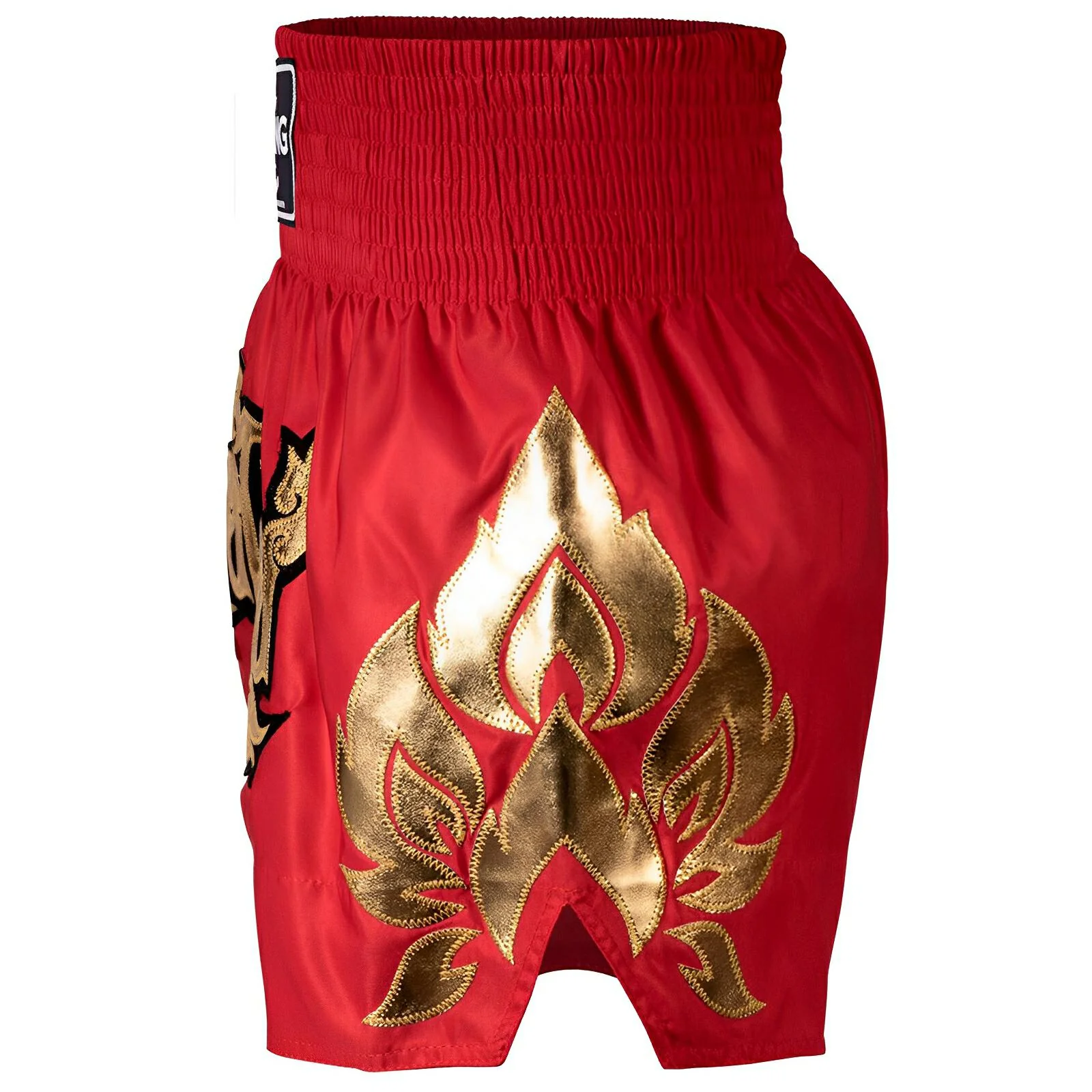 Top King Red Muay Thai Shorts - Image 2