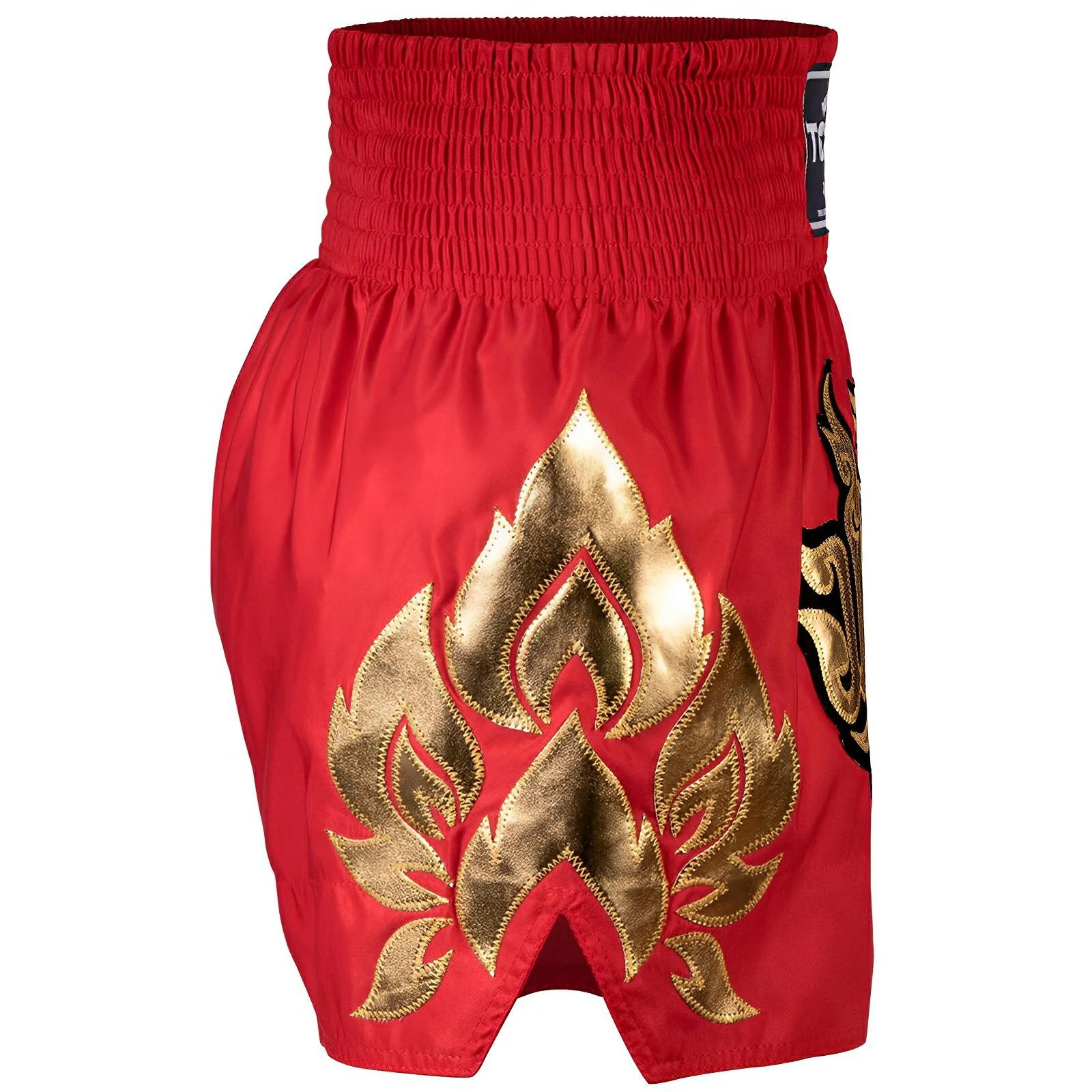 Top King Red Muay Thai Shorts - Image 3