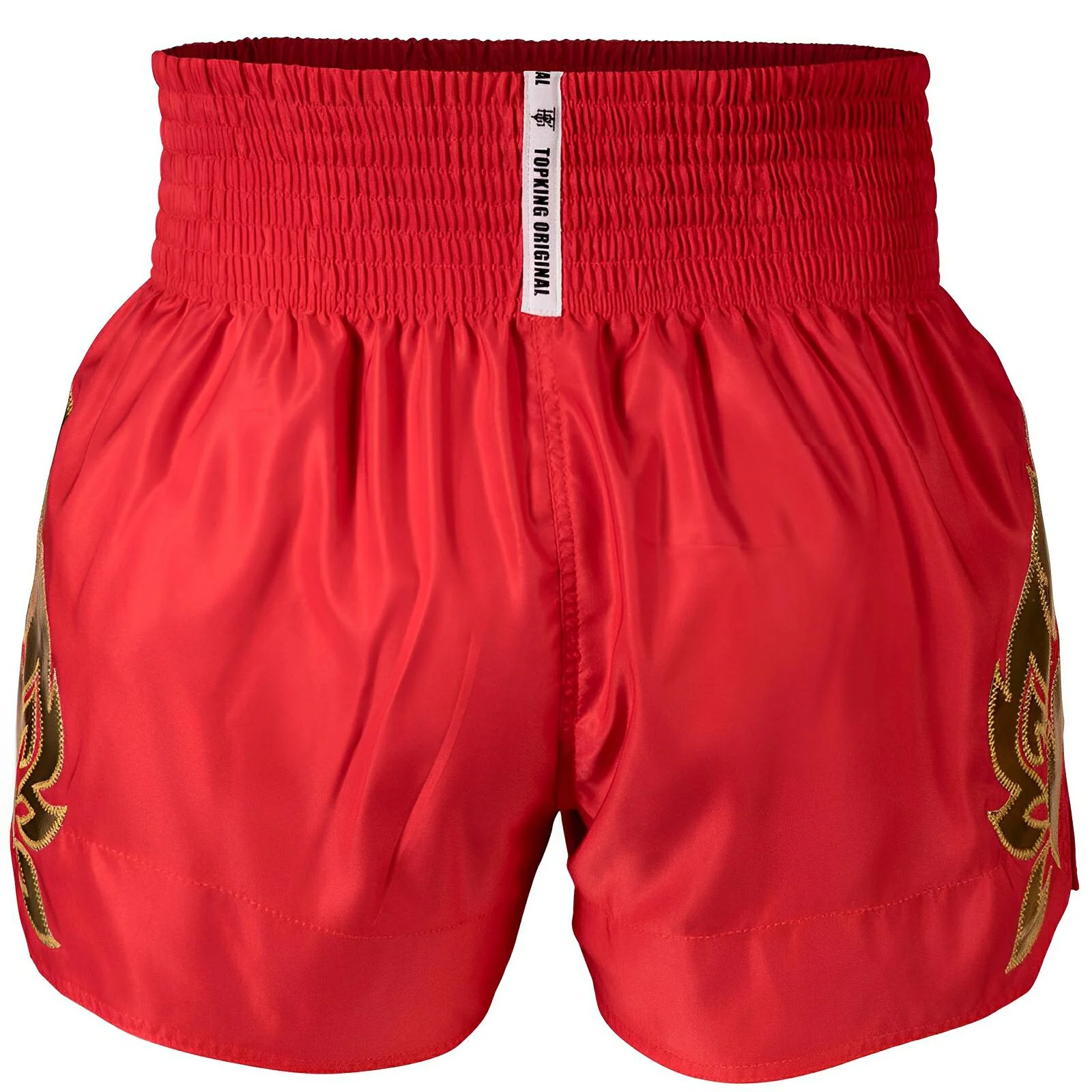 Top King Red Muay Thai Shorts - Image 4