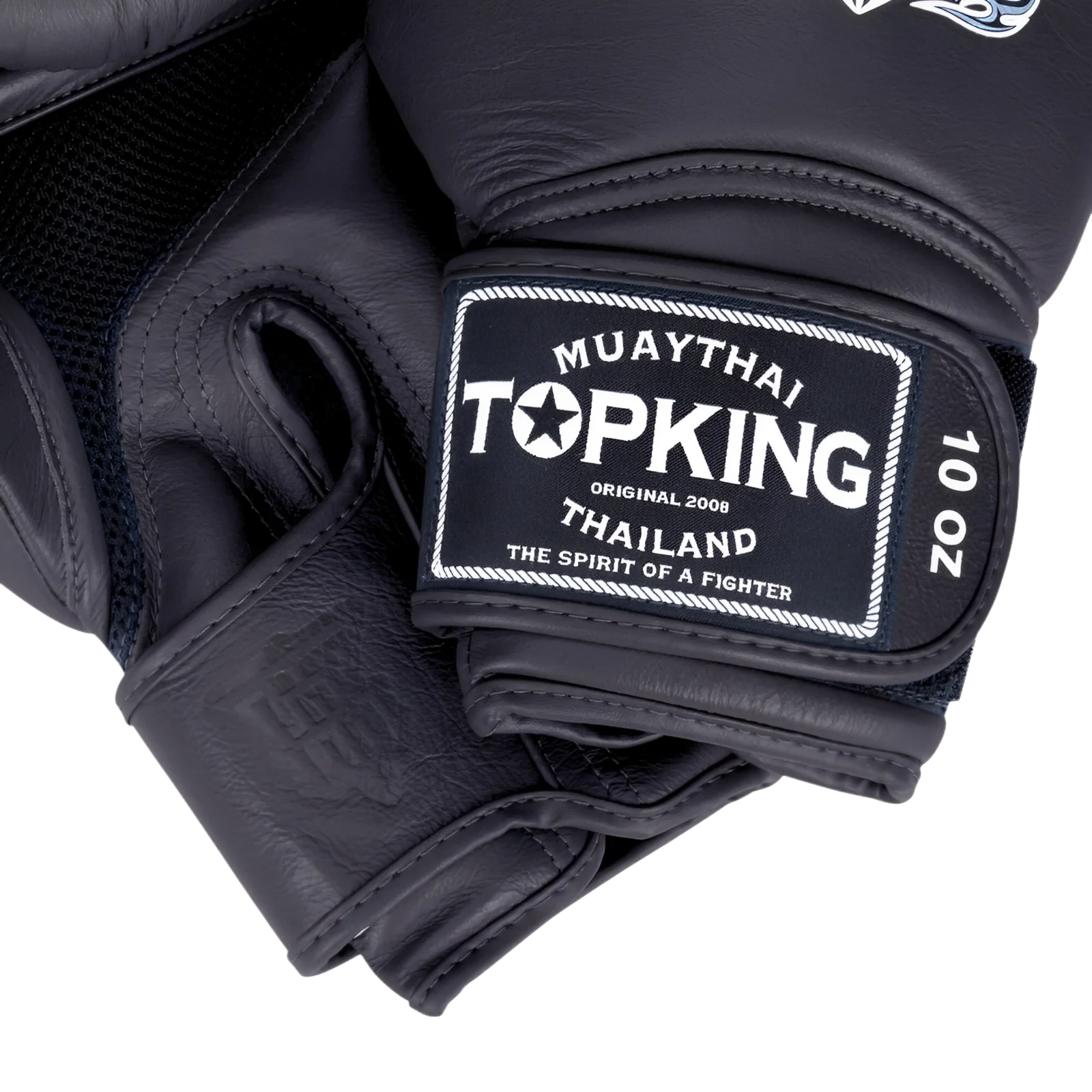 Top King Pro Black Boxing Gloves - Image 4