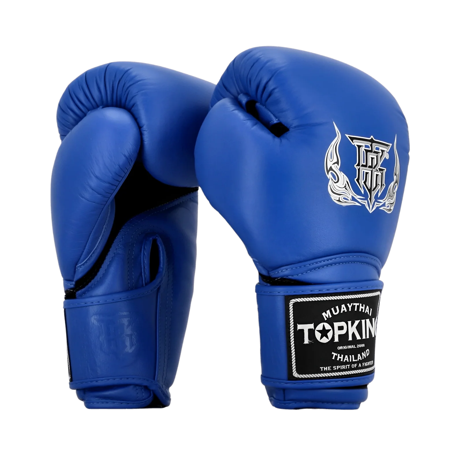 Top King Pro Blue Boxing Gloves - Image 3