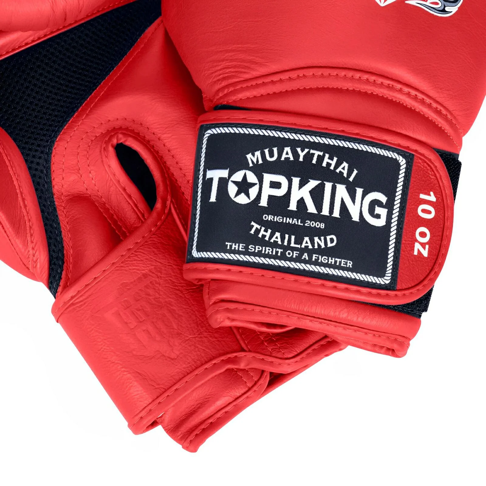 Top King Pro Red Boxing Gloves - Image 6
