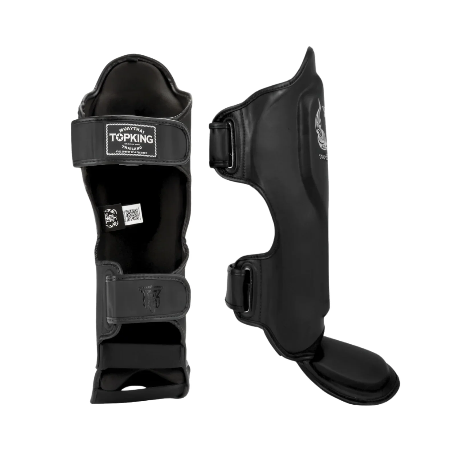 Top King Pro Black Shin Guards - Image 4