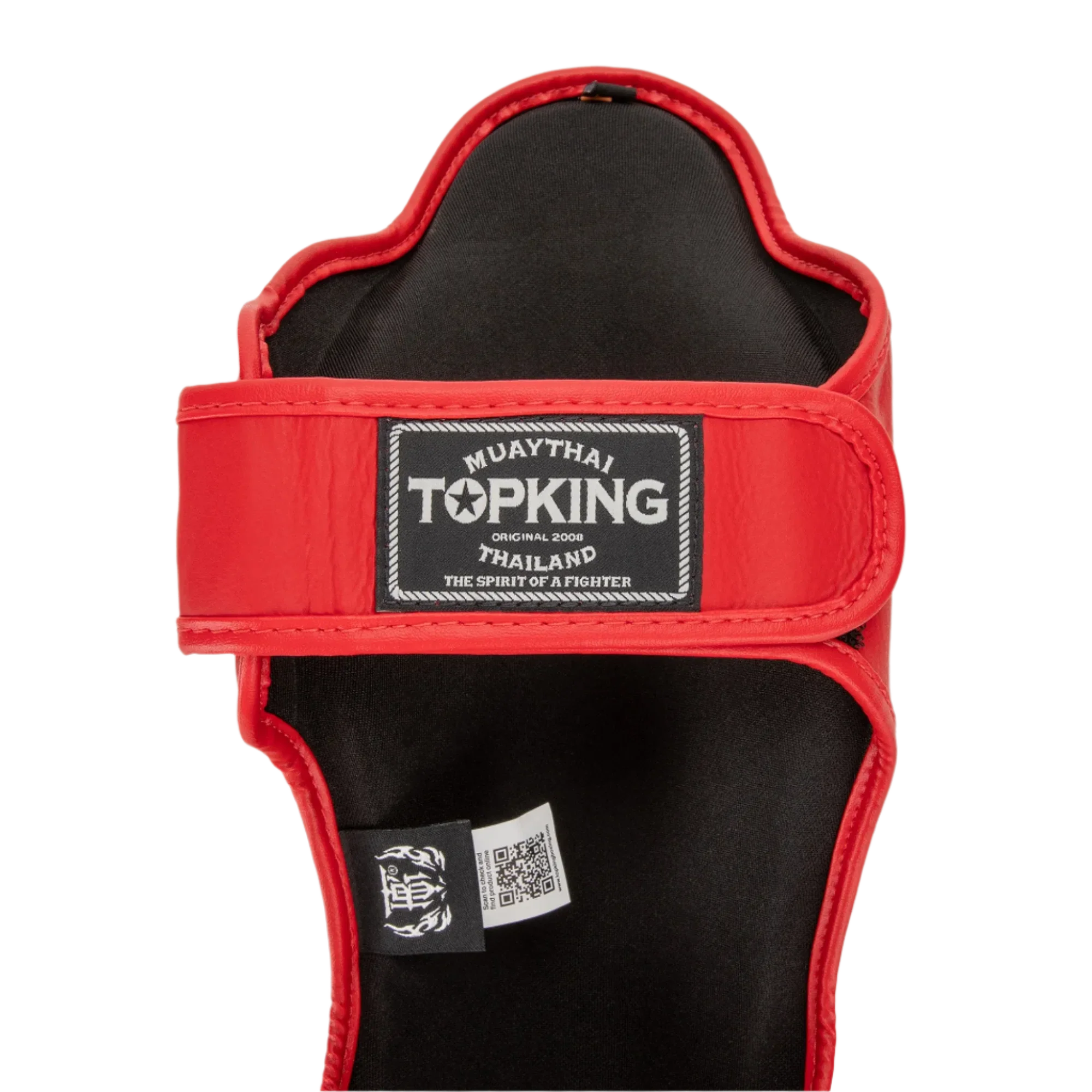 Top King Pro Red Shin Guards - Image 3