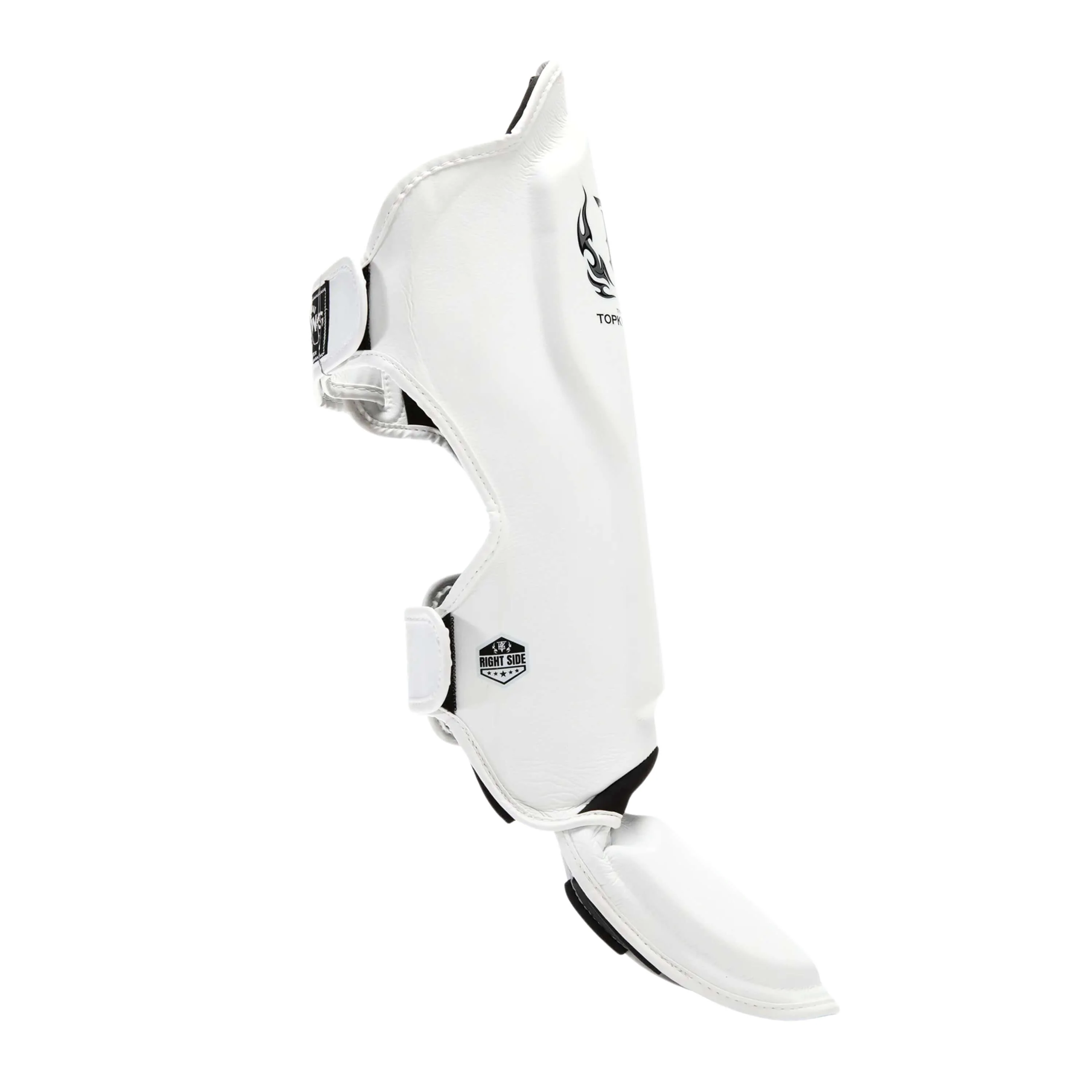 Top King Pro White Shin Guards - Image 3