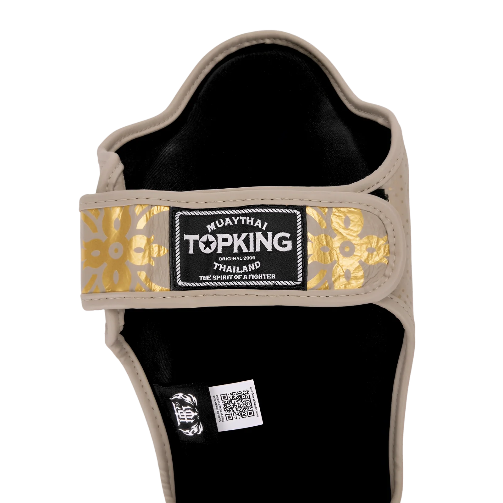 Top King Kanok Beige Shin Guards - Image 3